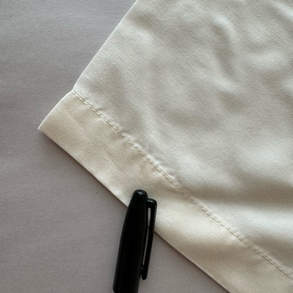 Everlane The Drapey Square Shirt Bone White Boxy Tencel Oversize XS - Picture 11 of 14